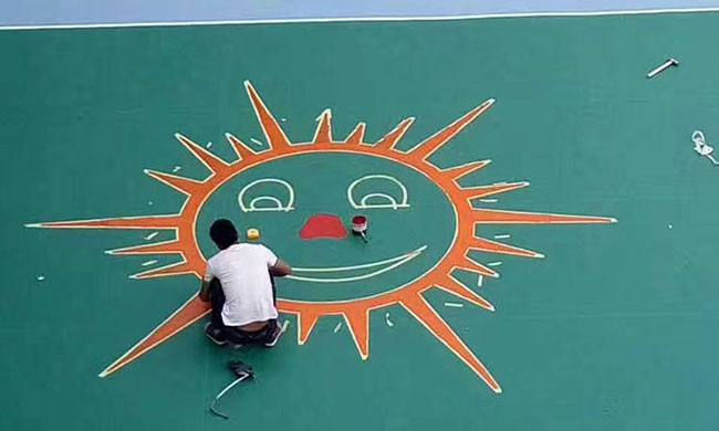 塑胶地板卷材工程案例