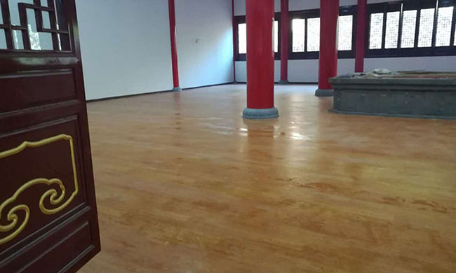 塑胶地板卷材工程案例