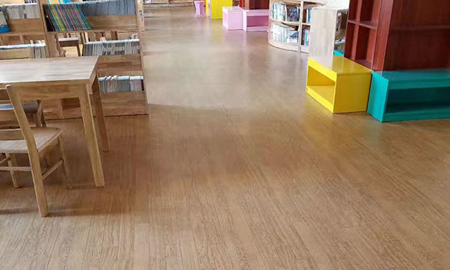 塑胶地板卷材工程案例