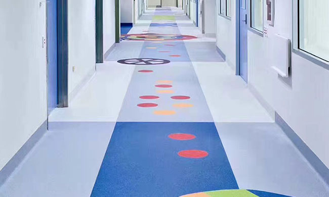 塑胶地板卷材工程案例