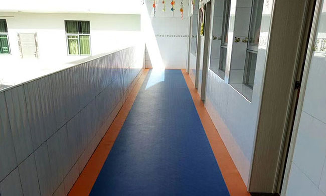 塑胶地板卷材工程案例